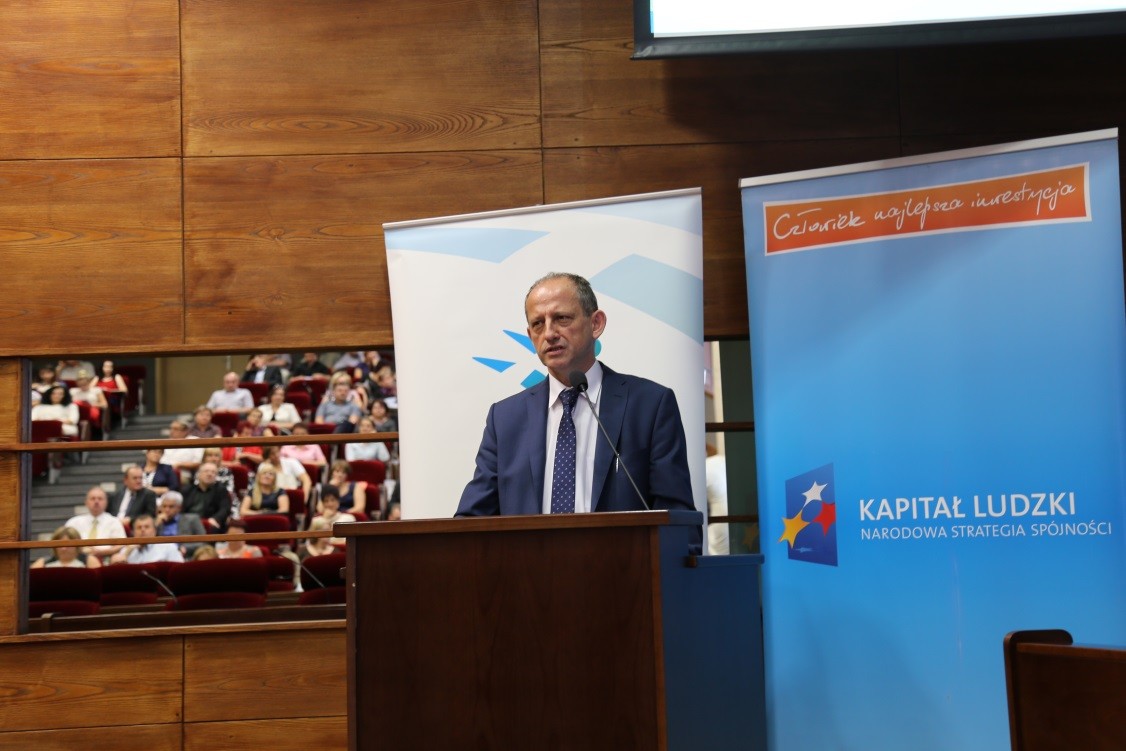 Maciej Karasiński, wicedyrektor ds. Europejskiego Funduszu Społecznego WUP Rzeszów